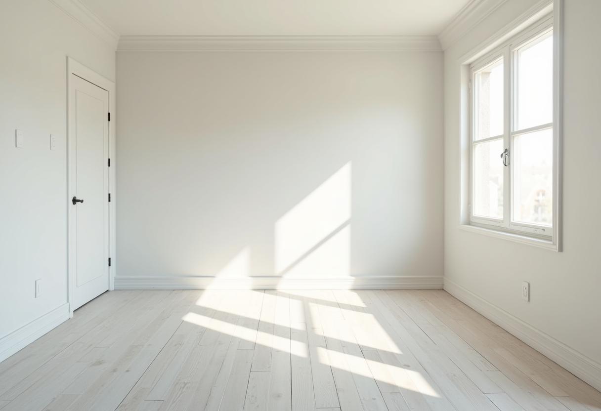 Clean, restored room after professional mold remediation